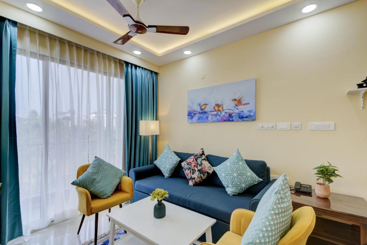 Ferienwohnung Luxe 2Bhk 10Min From Goi Airport With Pool Access Dabolim Exterior foto