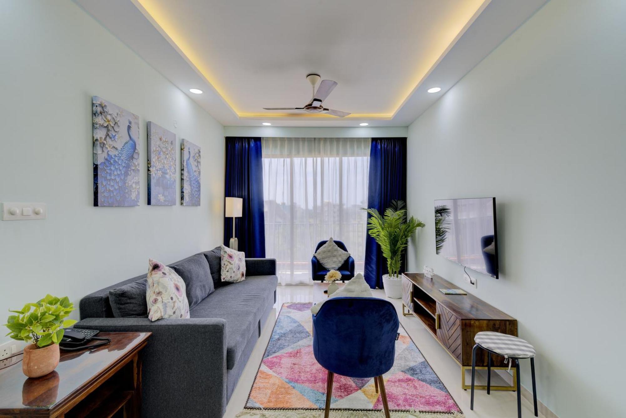 Ferienwohnung Luxe 2Bhk 10Min From Goi Airport With Pool Access Dabolim Exterior foto
